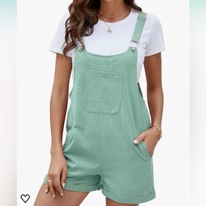 Light green overalls